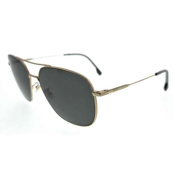 Hugo Boss BOSS 1557/O/F/S AOZ AOZ Matte Gold Aviator Sunglasses